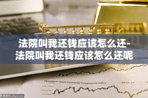 法院叫我还钱应该怎么还-法院叫我还钱应该怎么还呢