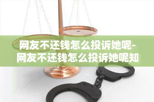 网友不还钱怎么投诉她呢-网友不还钱怎么投诉她呢知乎