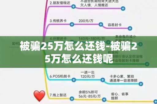 被25万怎么还钱-被25万怎么还钱呢