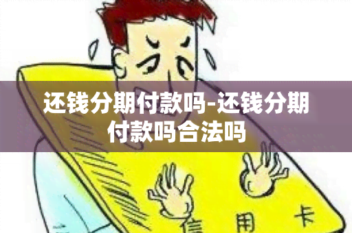 还钱分期付款吗-还钱分期付款吗合法吗