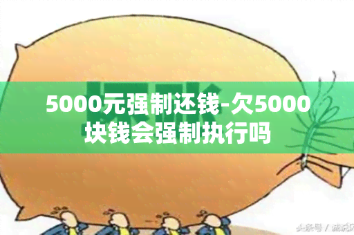 5000元强制还钱-欠5000块钱会强制执行吗