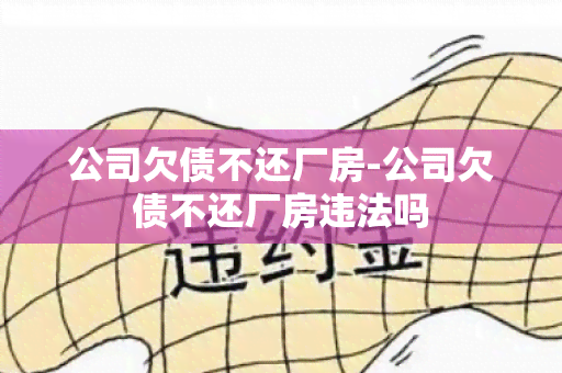 公司欠债不还厂房-公司欠债不还厂房违法吗