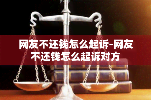 网友不还钱怎么起诉-网友不还钱怎么起诉对方