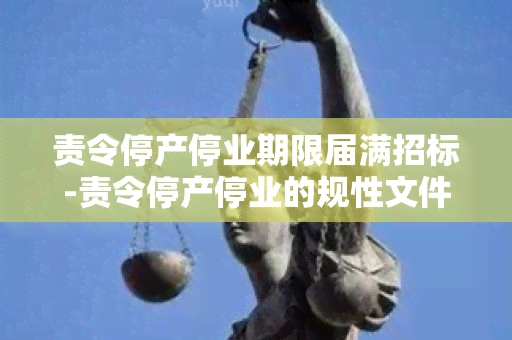 责令停产停业期限届满招标-责令停产停业的规性文件