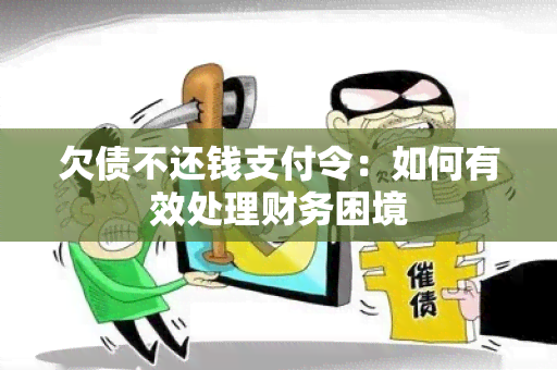 欠债不还钱支付令：如何有效处理财务困境