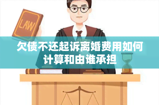 欠债不还起诉离婚费用如何计算和由谁承担