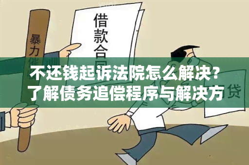 不还钱起诉法院怎么解决？了解债务追偿程序与解决方案