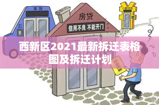 西新区2021最新拆迁表格图及拆迁计划