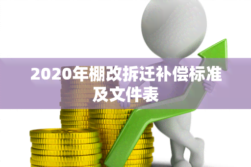 2020年棚改拆迁补偿标准及文件表