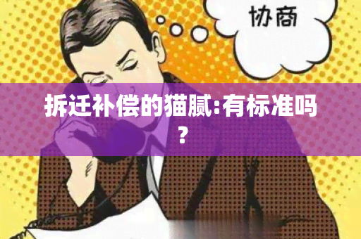 拆迁补偿的猫腻:有标准吗？