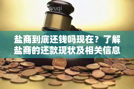 盐商到底还钱吗现在？了解盐商的还款现状及相关信息