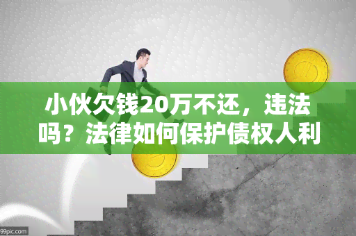 小伙欠钱20万不还，违法吗？法律如何保护债权人利益？