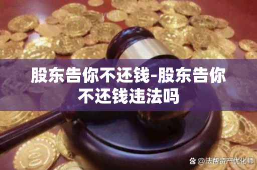 股东告你不还钱-股东告你不还钱违法吗