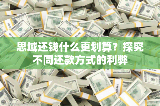 思域还钱什么更划算？探究不同还款方式的利弊