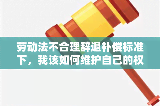 劳动法不合理辞退补偿标准下，我该如何维护自己的权益？