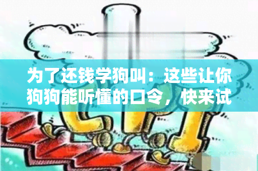 为了还钱学狗叫：这些让你狗狗能听懂的口令，快来试试！