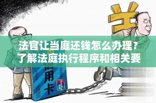 法官让当庭还钱怎么办理？了解法庭执行程序和相关要求