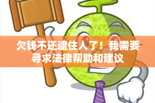 欠钱不还逮住人了！我需要寻求法律帮助和建议