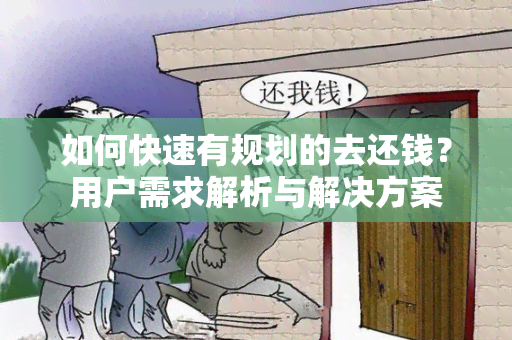 如何快速有规划的去还钱？用户需求解析与解决方案