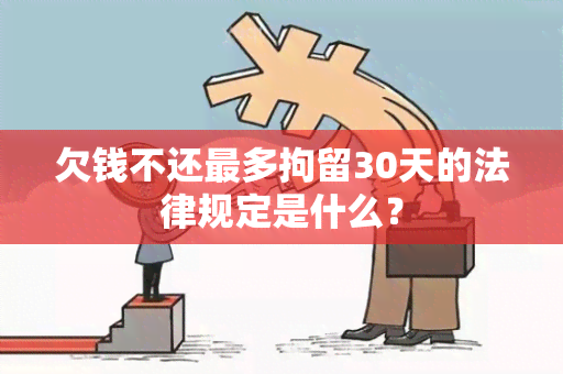 欠钱不还最多拘留30天的法律规定是什么？