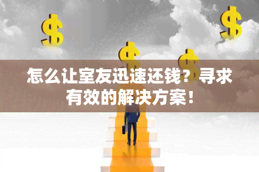 怎么让室友迅速还钱？寻求有效的解决方案！