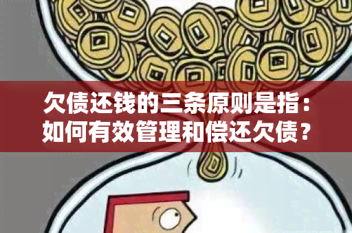 欠债还钱的三条原则是指：如何有效管理和偿还欠债？