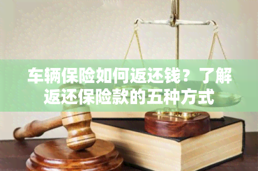 车辆保险如何返还钱？了解返还保险款的五种方式