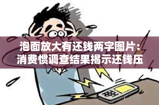 泡面放大有还钱两字图片：消费惯调查结果揭示还钱压力