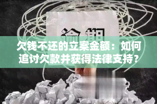 欠钱不还的立案金额：如何追讨欠款并获得法律支持？