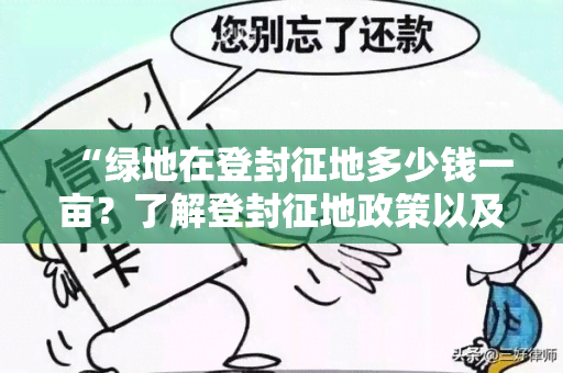 “绿地在登封征地多少钱一亩？了解登封征地政策以及绿地征收过程的详细信息！”