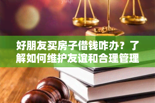 好朋友买房子借钱咋办？了解如何维护友谊和合理管理贷款风险！