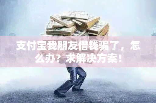 支付宝我朋友借钱了，怎么办？求解决方案！