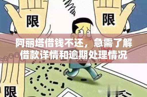 阿丽塔借钱不还，急需了解借款详情和逾期处理情况