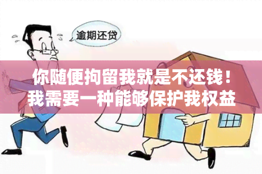 你随便拘留我就是不还钱！我需要一种能够保护我权益的解决方案！