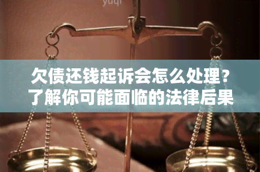 欠债还钱起诉会怎么处理？了解你可能面临的法律后果！