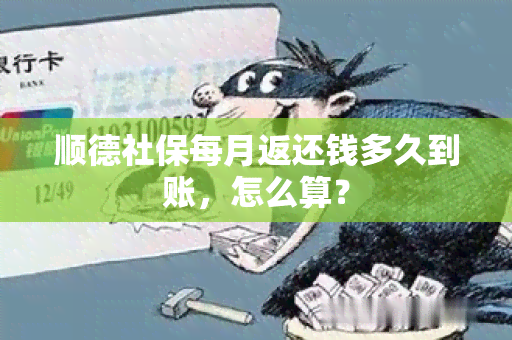 顺德社保每月返还钱多久到账，怎么算？