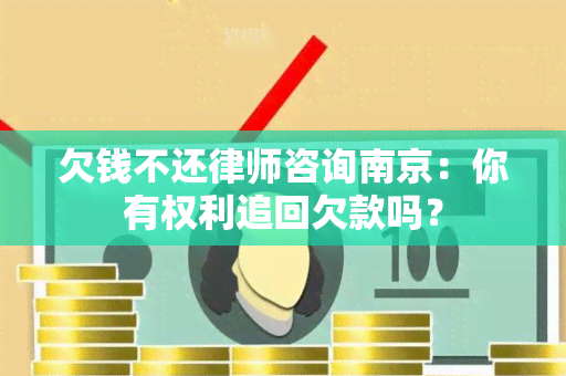 欠钱不还律师咨询南京：你有权利追回欠款吗？