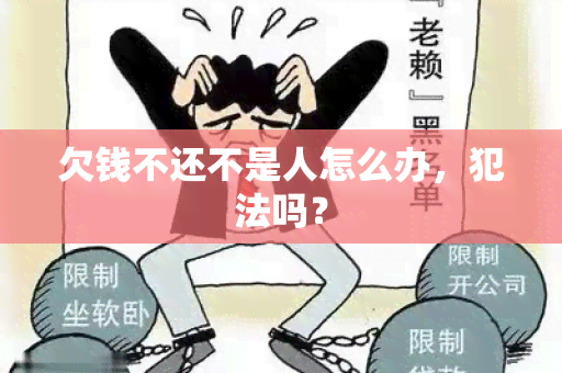 欠钱不还不是人怎么办，犯法吗？