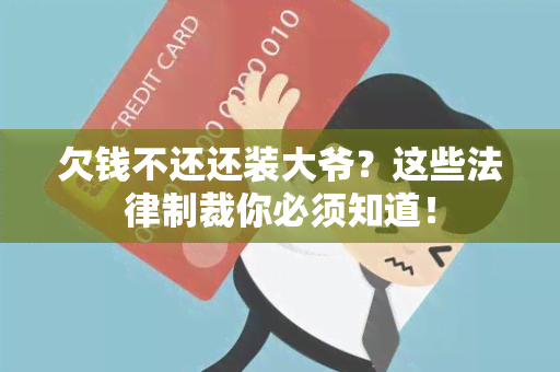 欠钱不还还装大爷？这些法律制裁你必须知道！