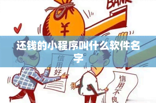 还钱的小程序叫什么软件名字