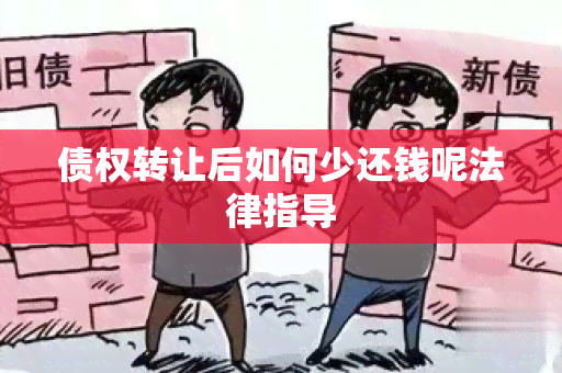 债权转让后如何少还钱呢法律指导