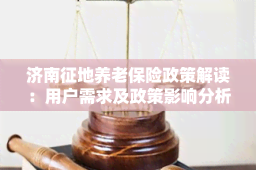 济南征地养老保险政策解读：用户需求及政策影响分析