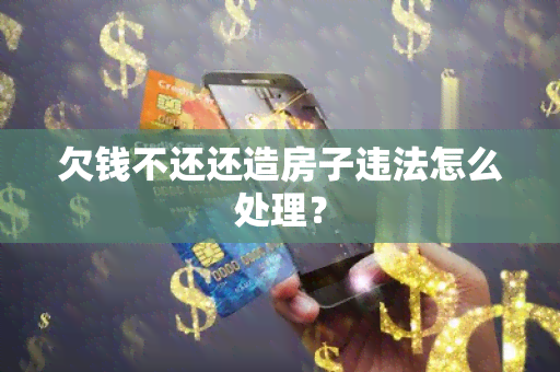 欠钱不还还造房子违法怎么处理？