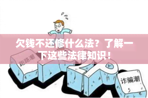 欠钱不还修什么法？了解一下这些法律知识！