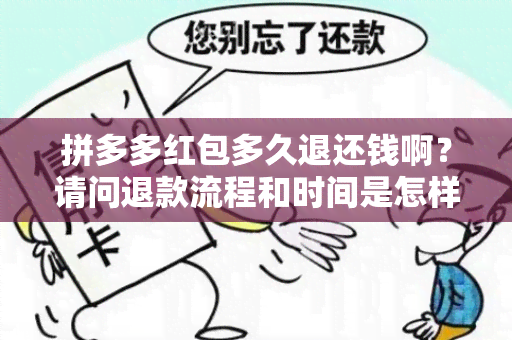 拼多多红包多久退还钱啊？请问退款流程和时间是怎样的？