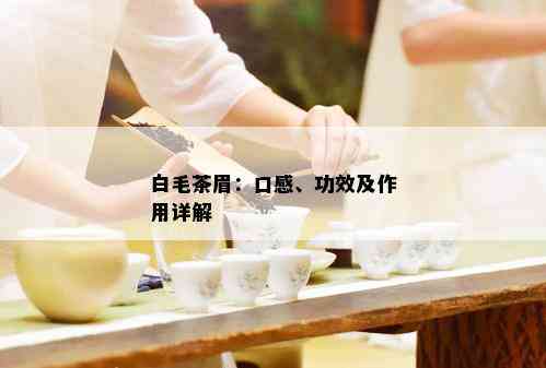 白毛茶眉：口感、功效及作用详解