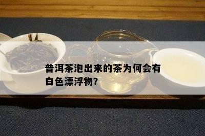 普洱茶泡出来的茶为何会有白色漂浮物？