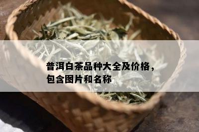 普洱白茶品种大全及价格，包含图片和名称