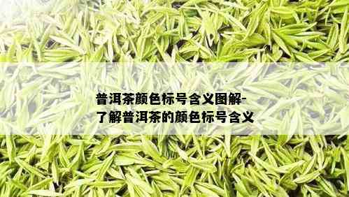 普洱茶颜色标号含义图解-了解普洱茶的颜色标号含义