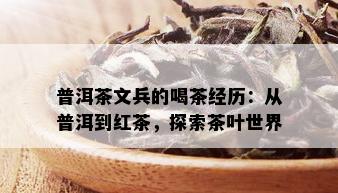 普洱茶文兵的喝茶经历：从普洱到红茶，探索茶叶世界